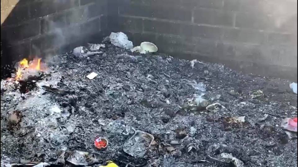 Pożary śmieci w śmietniku GS w Głuchowie. Kto jest za to odpowiedzialny?
