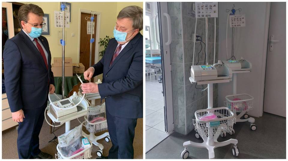 Kilkadziesiąt specjalistycznych aparatów do terapii tlenowej trafi do szpitali w Łódzkiem