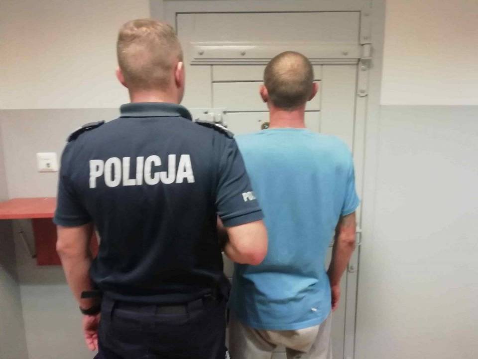 Gmina Skierniewice: Włamywacz zatrzymany na gorącym uczynku, grozi mu 10 lat więzienia