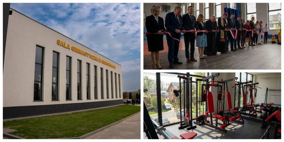 Sala gimnastyczna w Michowicach oficjalnie oddana do użytku