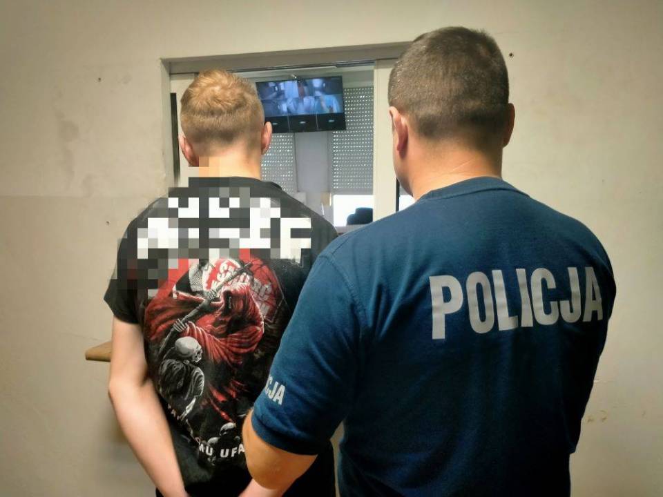 Groził nastolatkowi, ukradł mu rower i na nim odjechał. Sprawca chwilę później był już w rękach policji