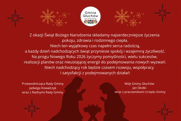 Boże Narodzenie 2025 - Gmina Głuchów
